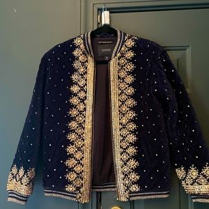 Scotch and Soda Suede bomber - never worn